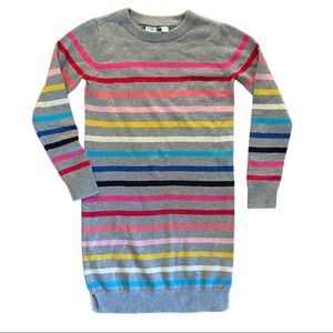 Gap “Crazy Stripe” Rainbow Sweater Dress